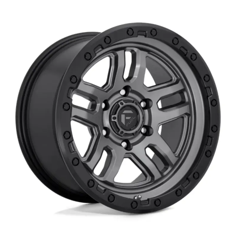 Acheter Direct Fuel D701 Ammo 17X9 5x127 ET-12, Gunmetal Mat, Anneau Noir