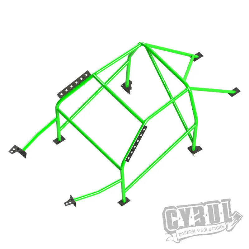 Prix Bas Arceau Multipoints à Souder Cybul V1 pour BMW E36 Coupé