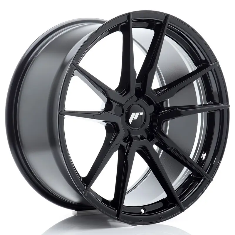 Petit Prix Japan Racing JR-21 Extreme Concave 20x10.5" (5 trous - sur mesure) ET15-45, Noir Brillant
