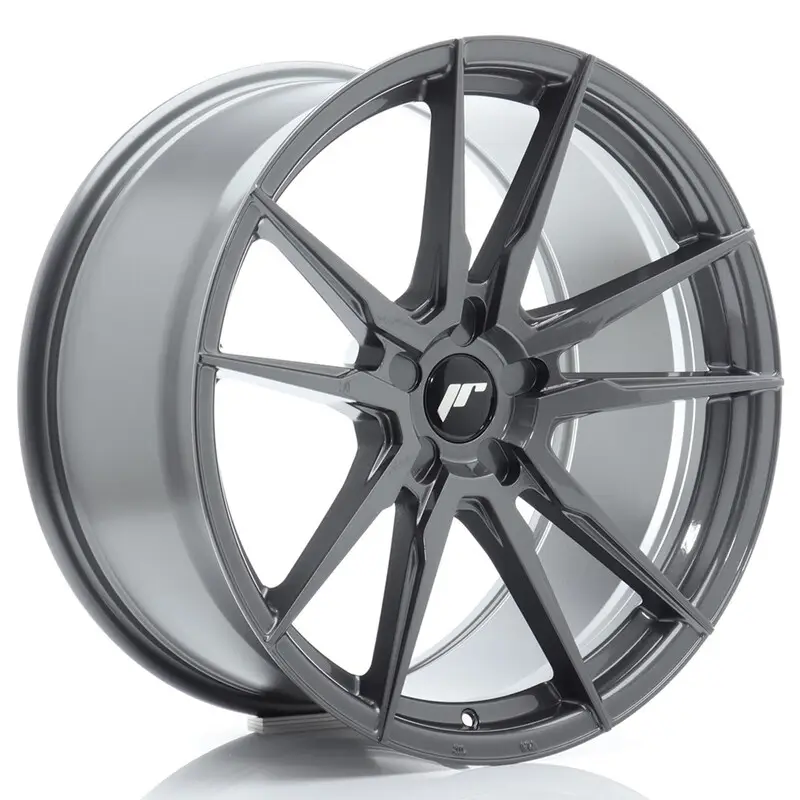 Japan Racing JR-21 Extreme Concave 20x10.5" (5 trous - sur mesure) ET15-45, Hyper Gray Expédié Aujourd’hui