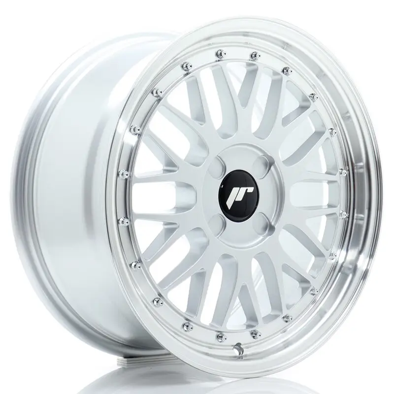 Meilleur Prix Japan Racing JR-23 17x7.5" (4 trous - sur mesure) ET20-40, Gris Argenté