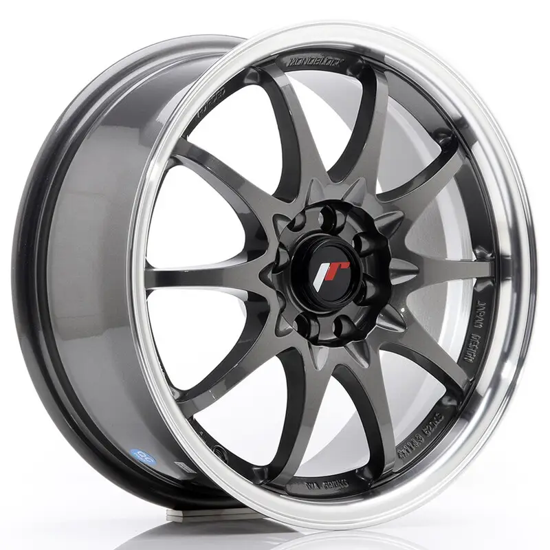 Japan Racing JR-5 16x7" 5x100/114.3 ET30, Gunmetal Commander Maintenant