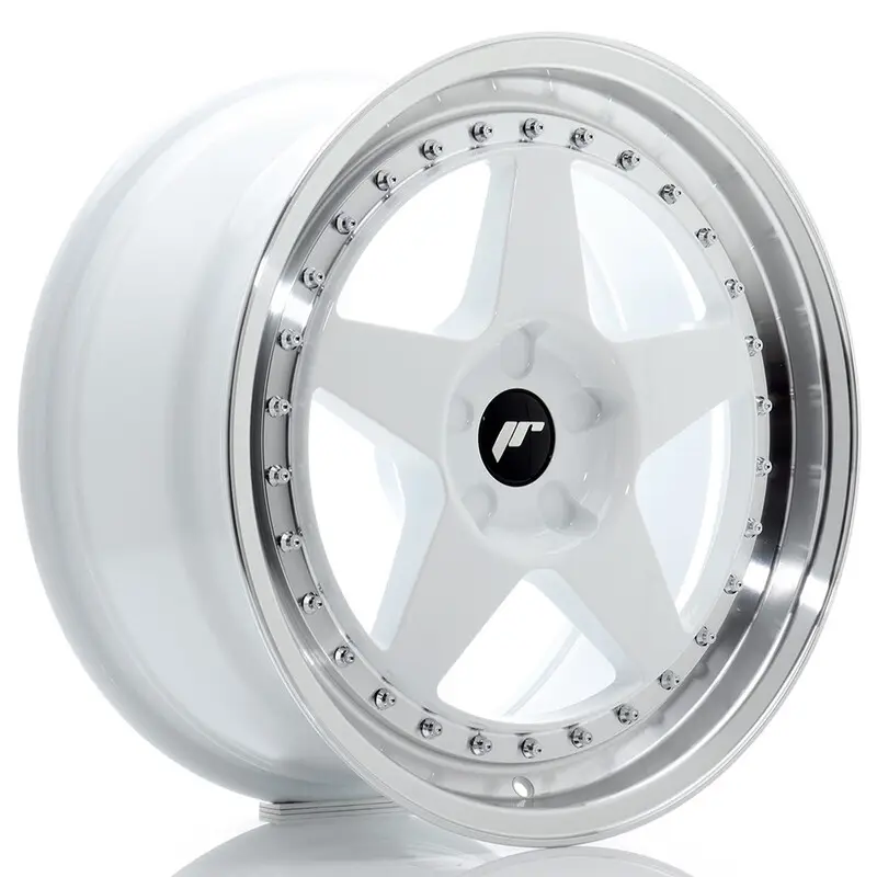 Must-Have Japan Racing JR-6 18x8.5" (5 trous - sur mesure) ET20-40, Blanc