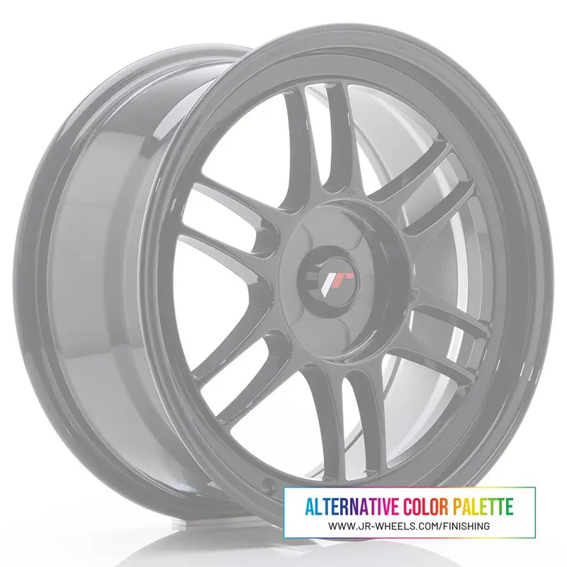 Japan Racing JR-7 17x8" (5 trous - sur mesure) ET35, Couleur Personnalisée ! Nouveauté