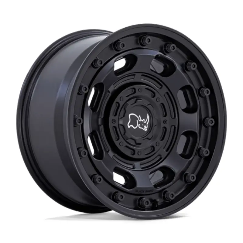 Usine Directe Black Rhino Atlas 16X8 5x160 ET38, Noir Mat