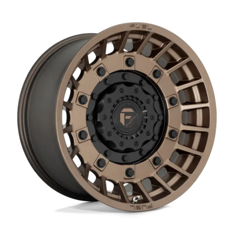 Dernière Chance Fuel D725 Militia 17x9" 6x135/139.7 ET01, Bronze Mat & Noir