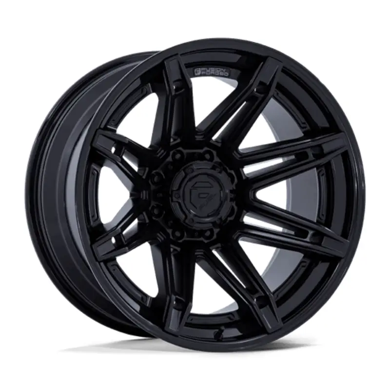Meilleur Prix Fuel FC401 Brawl 22X10 6x135 ET-18, Noir Mat, Rebord Brillant