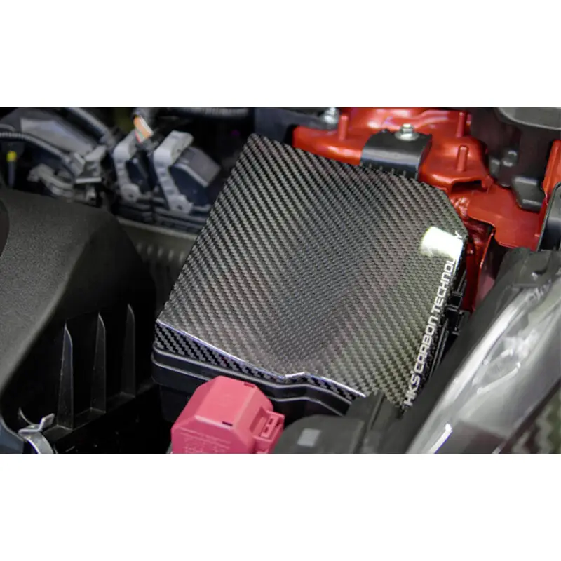 Cache Boite à Fusible HKS en Carbone pour Toyota Yaris GR Top Vente