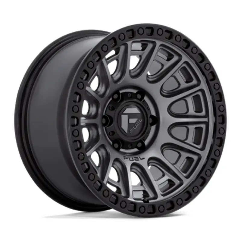 Offre Du Jour Fuel D835 Cycle 17X8.5 5x120 ET34, Gunmetal Mat, Cerclage Noir