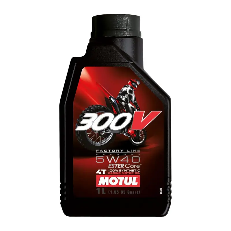 Certifié Huile Moto Motul 300V 4T FL Off Road 5W40 (1L)