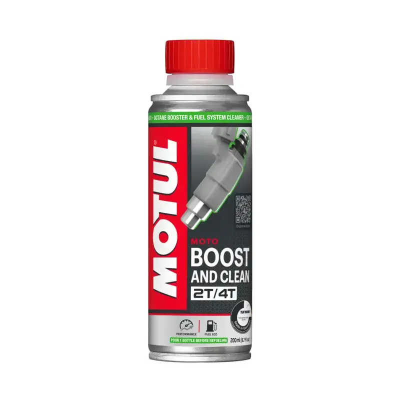 Additif Moto Motul Boost and Clean (200mL) Top Vente