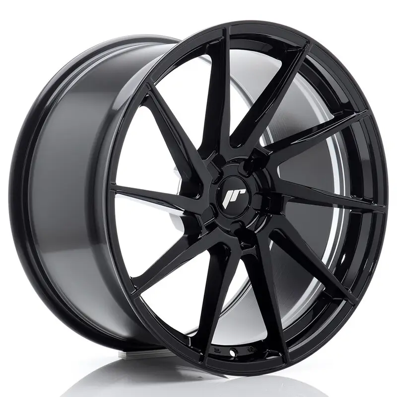 Offre Exclusive Japan Racing JR-36 Extreme Concave 20x9.5" (5 trous - sur mesure) ET20-40, Noir Brillant