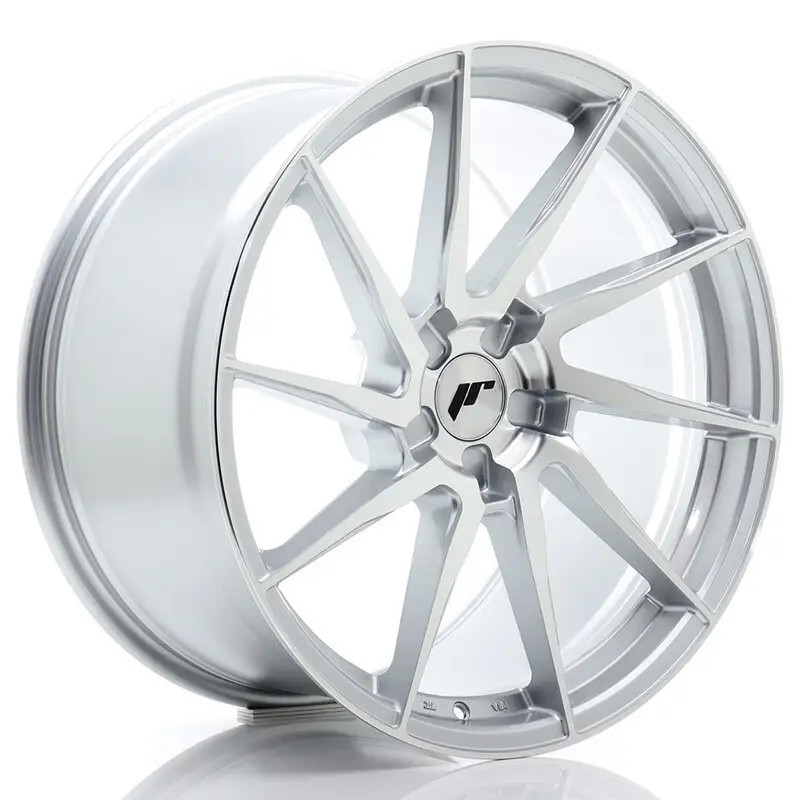 Offre Du Jour Japan Racing JR-36 Extreme Concave 20x9.5" (5 trous - sur mesure) ET20-40, Gris Argenté / Poli