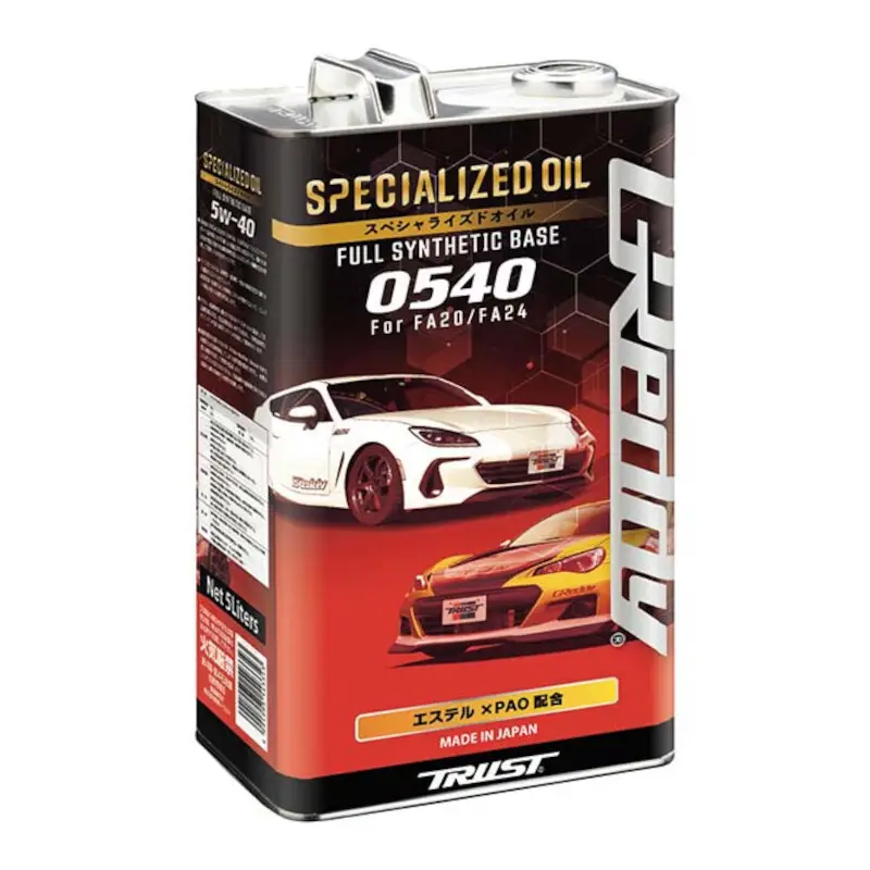 5L Huile Moteur GReddy 0540 5W40 pour FA20 & FA24 (GT86, GR86, BRZ) Affaire À Saisir
