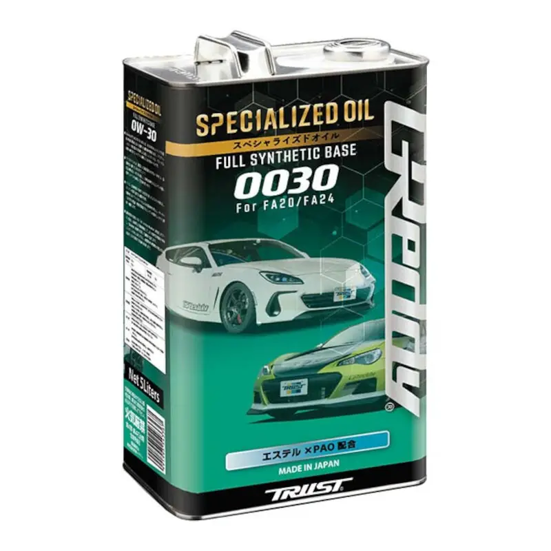 5L Huile Moteur GReddy 0030 0W30 pour FA20 & FA24 (GT86, GR86, BRZ) Offre Limitée