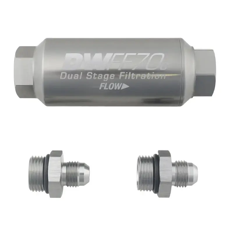 Filtre à Essence Compact Universel Deatschwerks 10 Microns (Dash 6) Satisfait Ou Remboursé