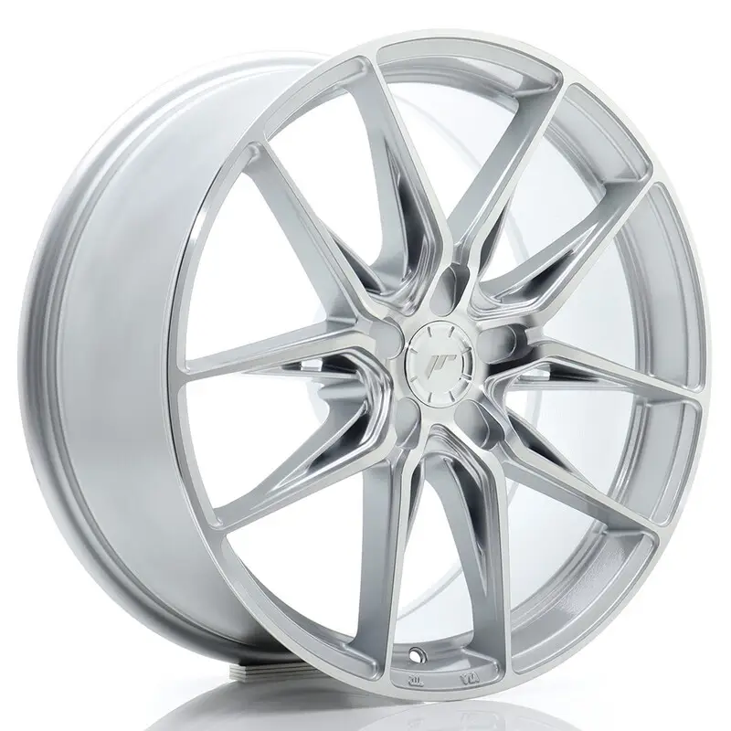 Meilleur Choix Japan Racing JR-44 19x8.5" (5 trous - sur mesure) ET20-45, Gris Argenté Poli