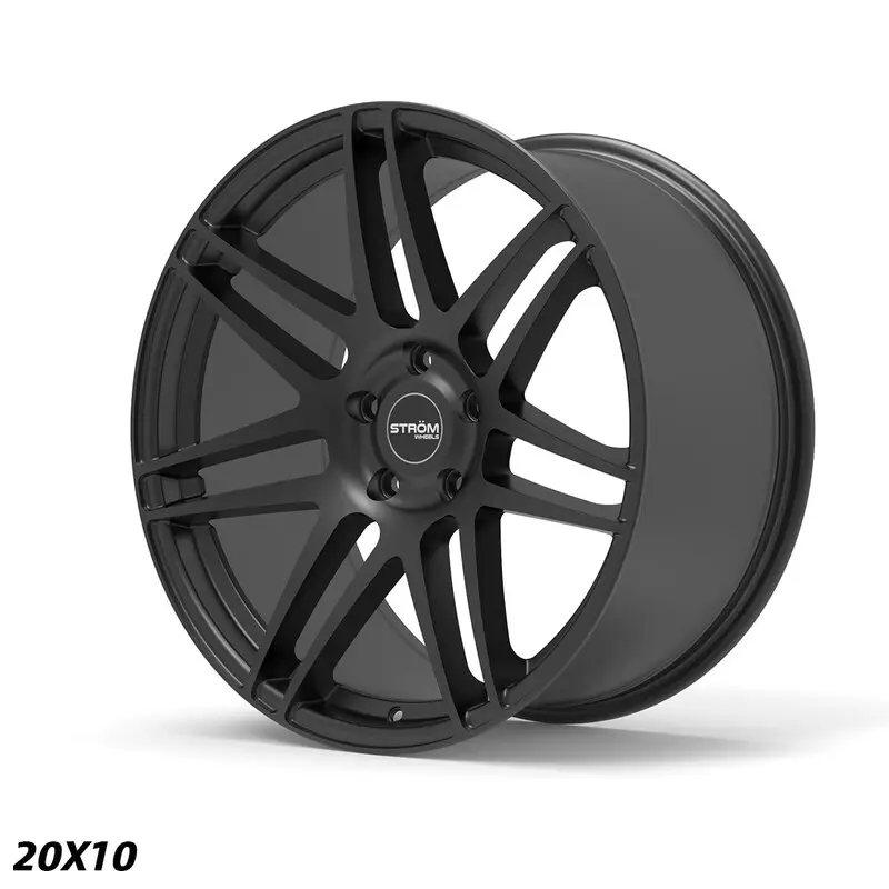 Ström STR3 20x10" 5x114.3 ET40, Noir Satiné Nouveauté