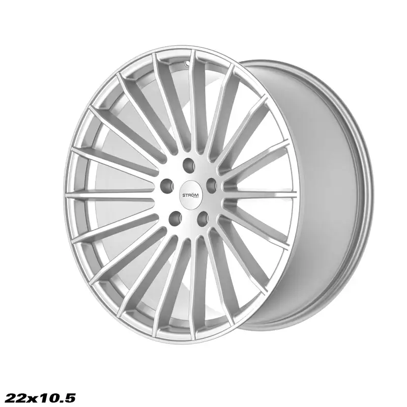 Ström STR4 23x10.5" 5x112 ET40, Gris Platine Nouveauté