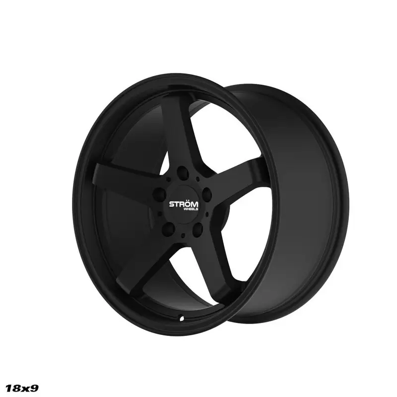 Ström DS-35 18x9" 5x114.3 ET30, Noir Satiné Prix Choc