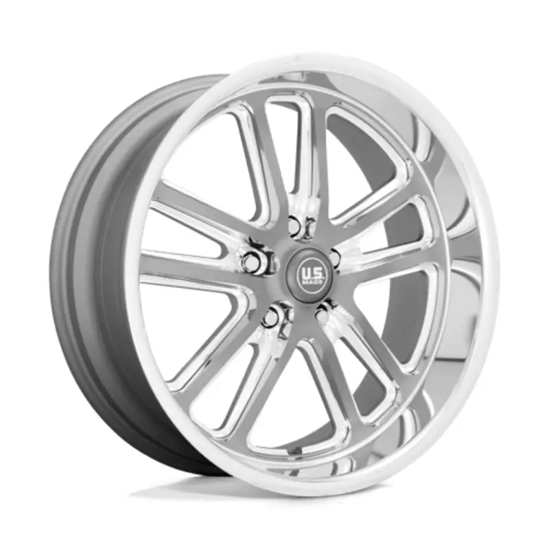 US Mag U130 Bullet 20X8 5x114.3 ET1, Gris Anthracite Texturé Remise
