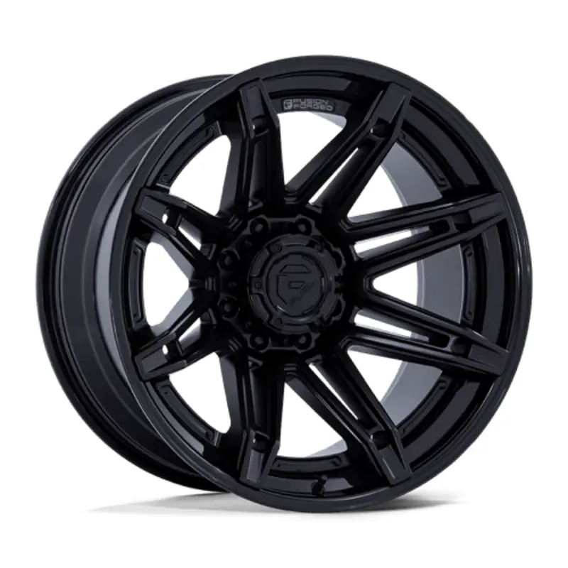 Fuel FC401 Brawl 22X10 6x139.7 ET-18, Noir Mat, Rebord Brillant Commande En Gros