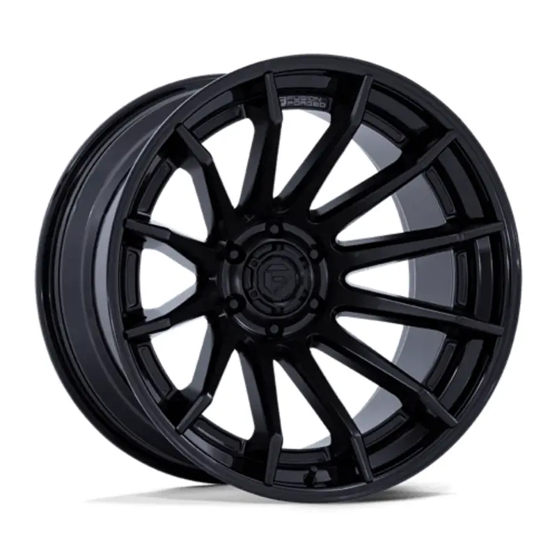 Fuel FC403 Burn 22X10 6x139.7 ET-18, Noir Mat, Rebord Brillant Usine Directe