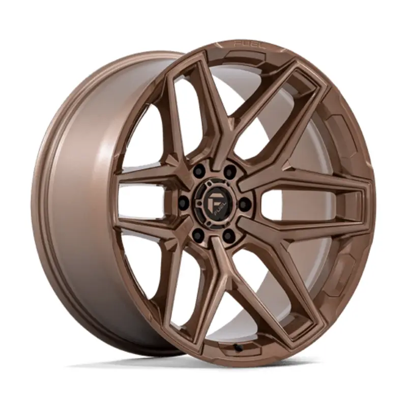 Top Vente Fuel Flux 20x8.5" 6x139.7 ET45, Bronze Platine