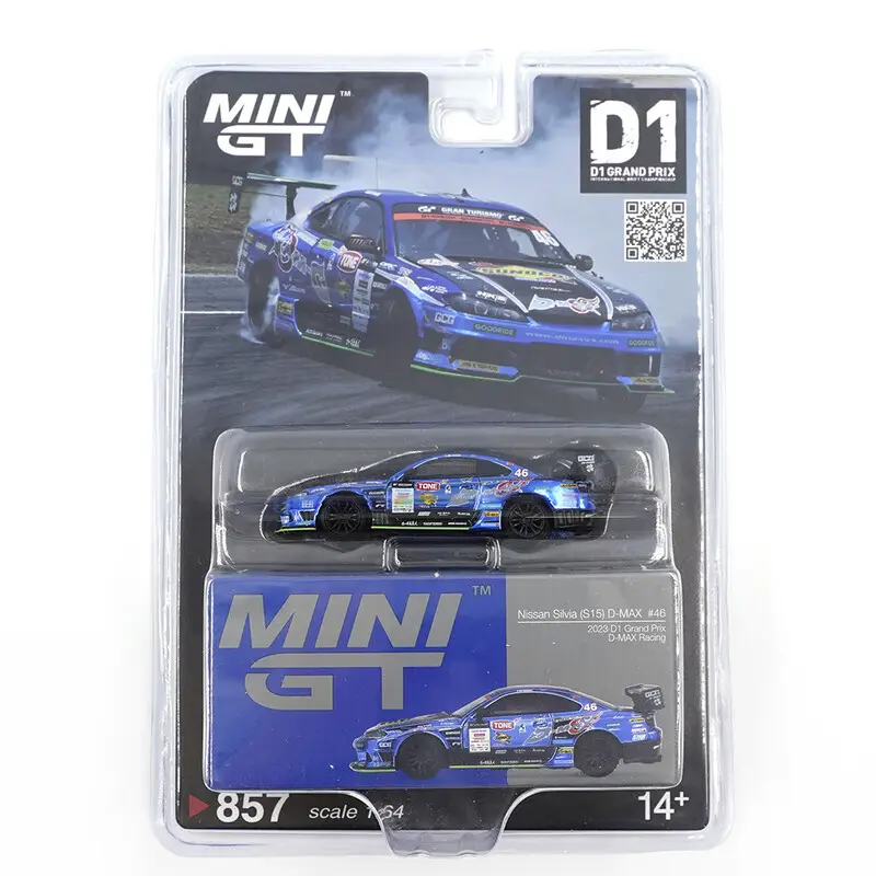 Mini GT 1/64 - Nissan Silvia S15 D-Max D1GP 2023 - Masao Suenaga Livraison Gratuite