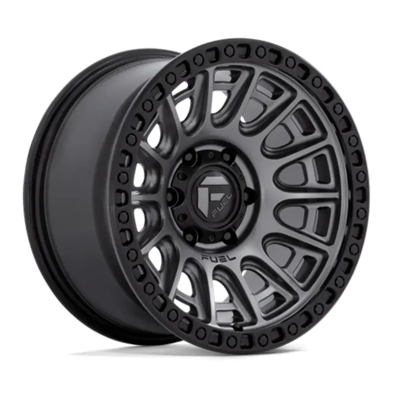 Fuel D835 Cycle 17X8.5 6x139.7 ET25, Gunmetal Mat, Cerclage Noir Promotion Saisonnière
