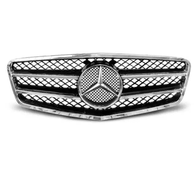 Solde Grille Sport Noire Chrome Avant pour Mercedes W212 2009-2013