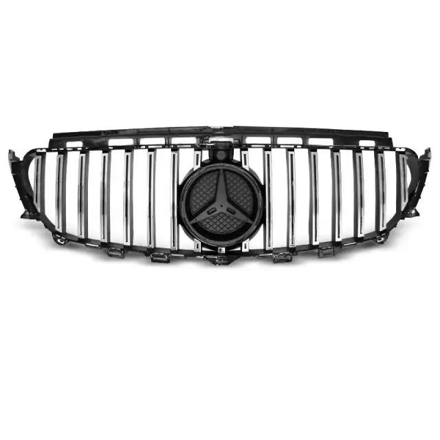 Grille Sport Chrome Noir Avant pour Mercedes W213 2016-2019 Must-Have