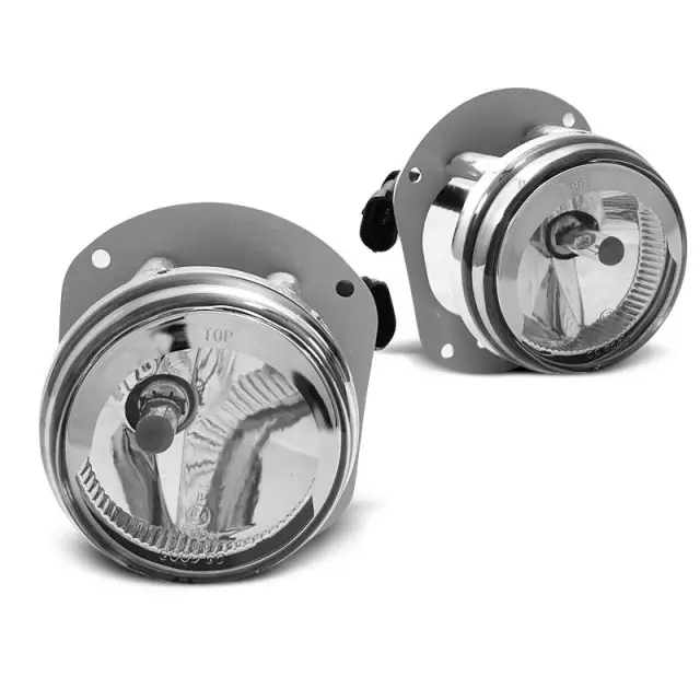 Achat Immédiat Feux de brouillard chromés avant pour Mercedes W204 07-10 AMG / W211 06-09 E63