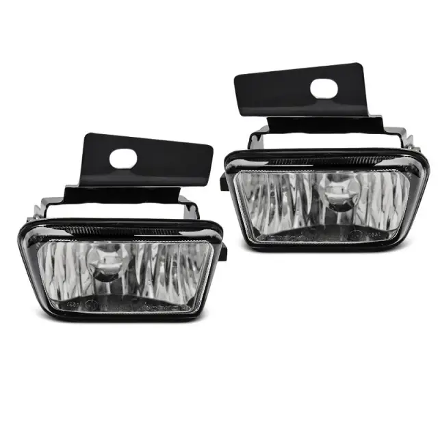 Feux Antibrouillard Chromés Avant pour VW Golf 2 08.83-08.91 Expédition Rapide