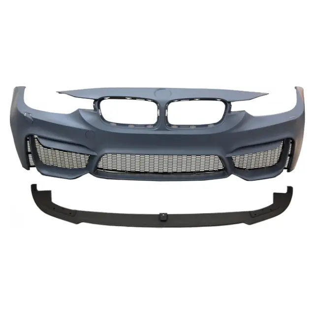 Livraison Gratuite Pare-Choc Avant BMW F30-F31 Look M4 Lip Spoiler ABS