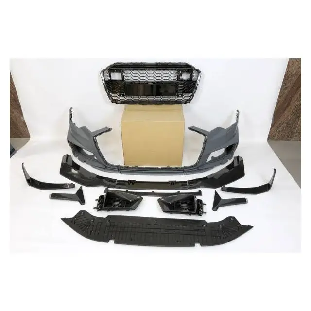 Usine Directe Pare-Choc Avant Audi A6 C8 2020+ Look RS6 Carbone