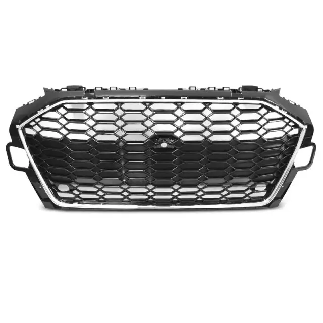 Prix Bas Grille Sport Chrome Noir PDC Avant pour Audi A4 B9 2020-
