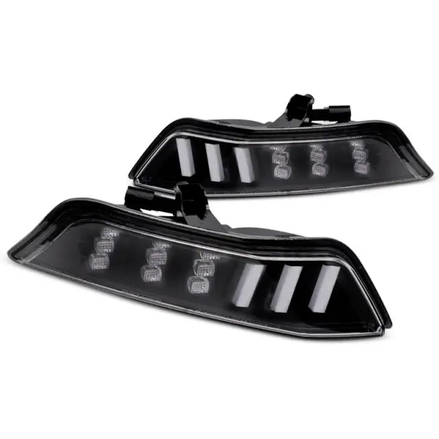 Seulement Aujourd’hui Direction Avant LED Noir SEQ pour Ford Mustang 2015-2017