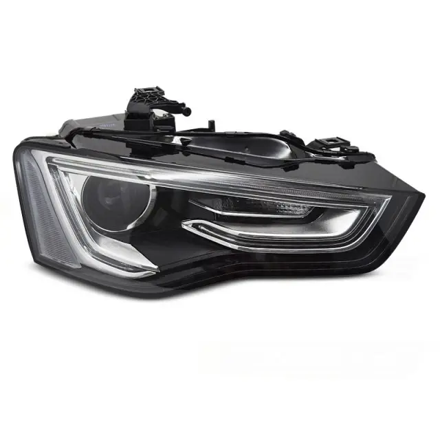 Phare Xenon Noir Droit pour Audi A5 2012-2016 Retour Gratuit