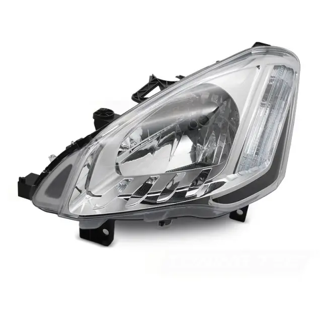 Phare Chrome Côté Gauche pour Citroën Berlingo 2012-2018 Certifié
