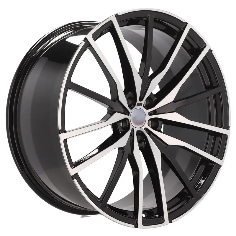 4 jantes 9.5 22 5x112 design BMW Forgé Noir Brillant Vente Directe