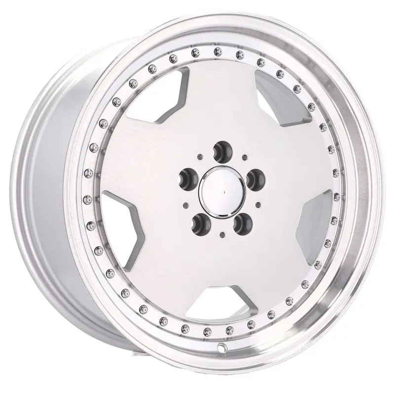 4 jantes 8.0 18 5x112 design Mercedes Argent Brillant Top Vente