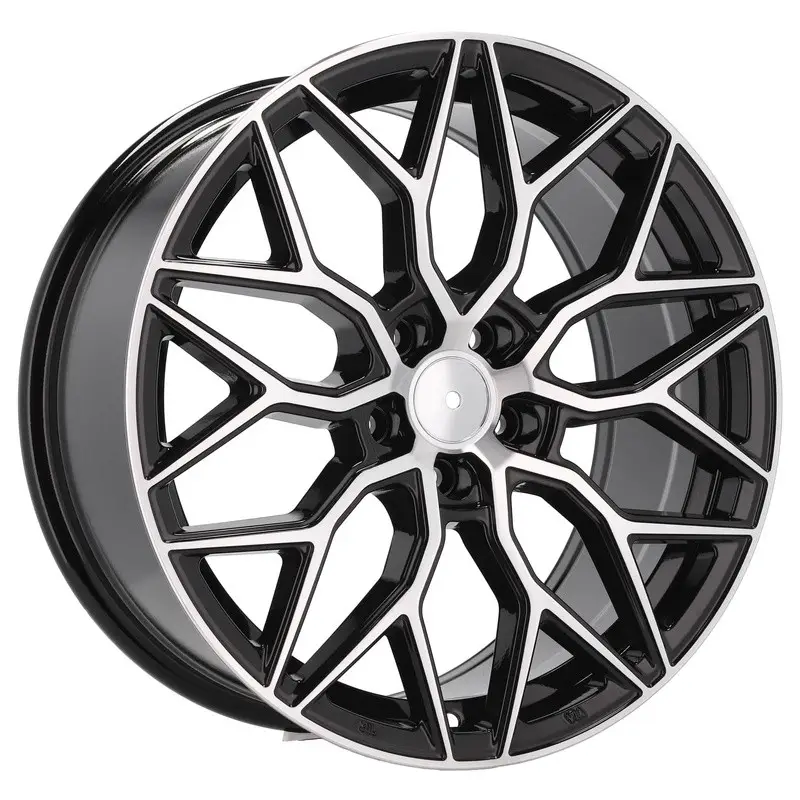 4 jantes 8.0 18 5x100 Noir Brillant Offre Limitée