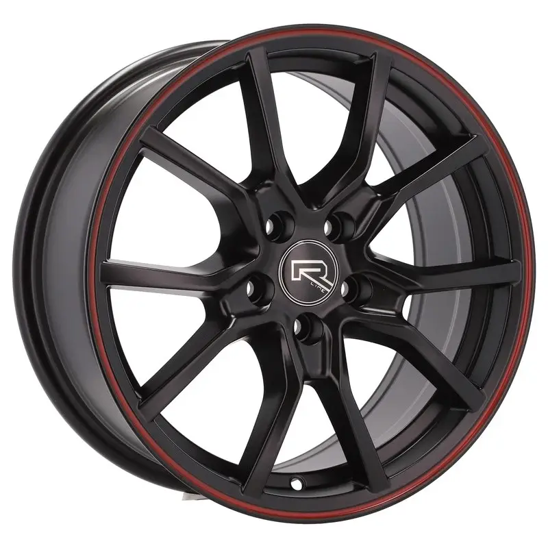 4 jantes 7.0 16 5x114.3 Noir Mat Quantité Limitée