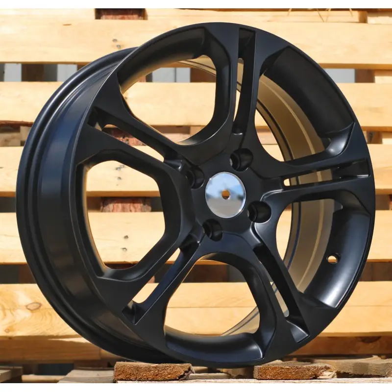 4 jantes 6.5 16 4x100 design Renault Noir Mat Soldes