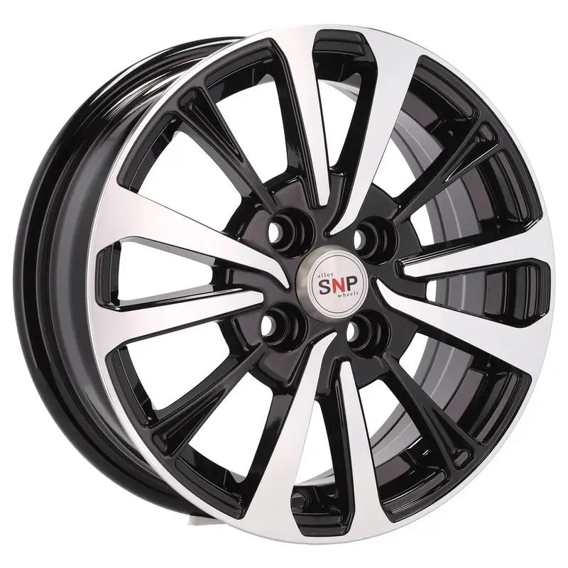4 jantes 6.0 15 4x100 design Toyota Noir Brillant Promotion