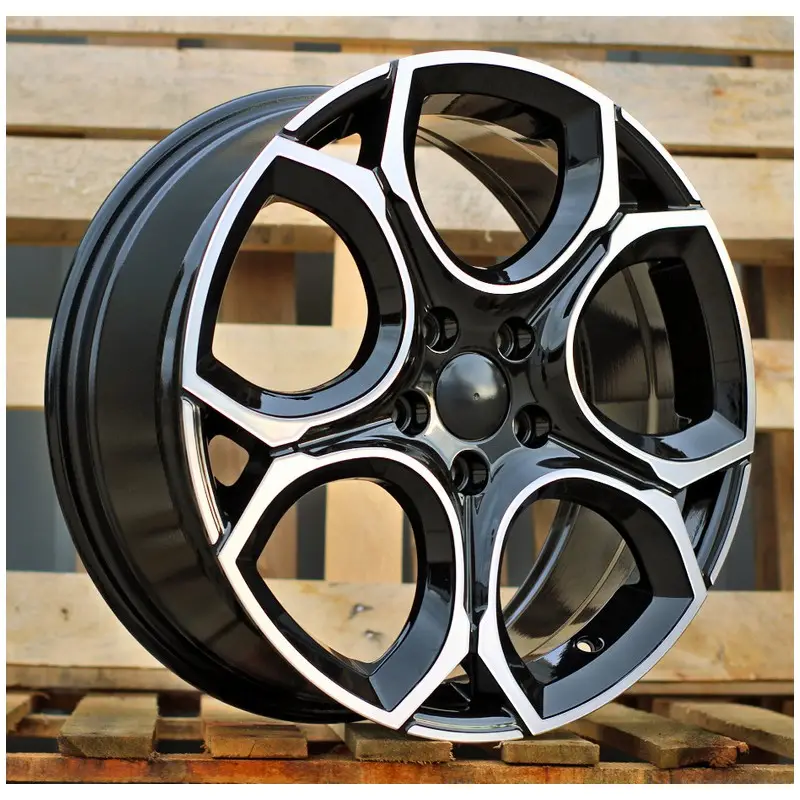 4 jantes 8.0 19 5x112 design Volkswagen Noir Brillant Pas Cher