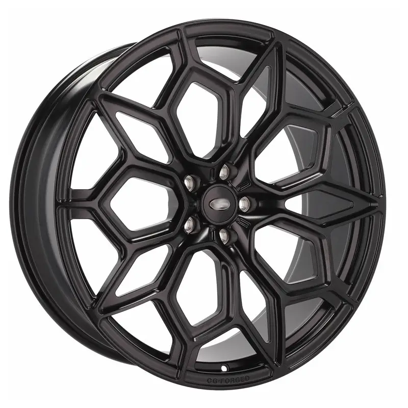 4 jantes 9.5 22 5x120 design Land Rover Forgé Noir Mat Super Prix