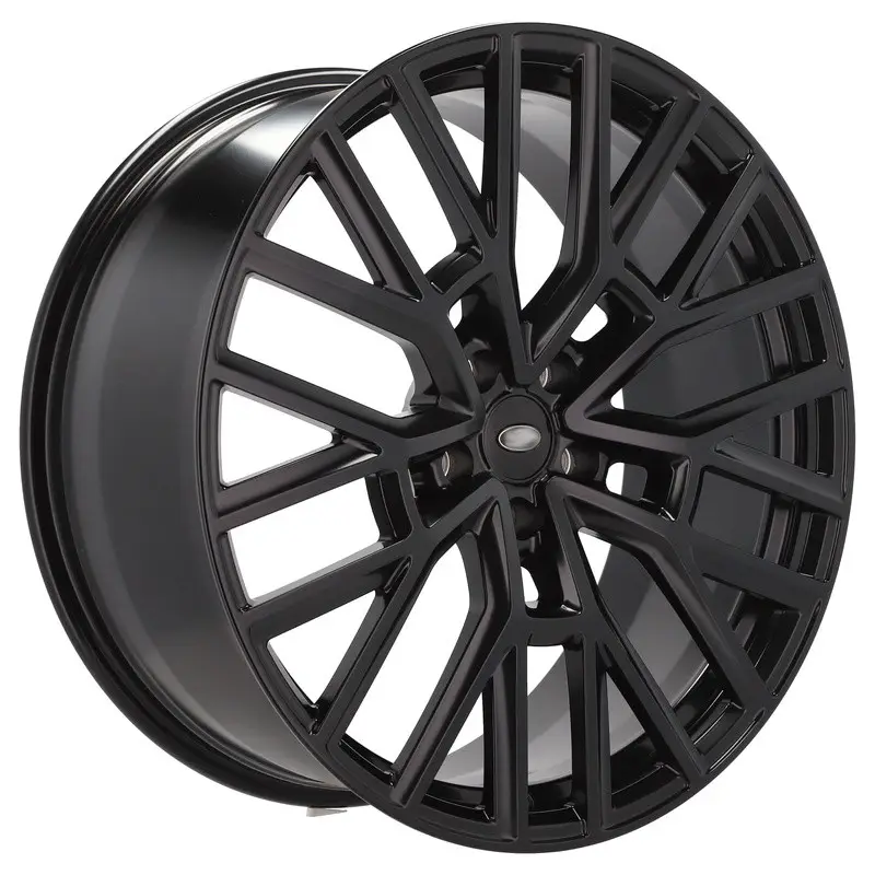 4 jantes 9.5 22 5x120 design Land Rover Forgé Noir Mat Nouvel Arrivage
