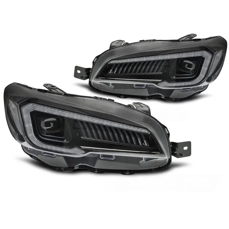 Phare À LED Tube Noir pour Subaru WRX 2014-2022 Retour Gratuit